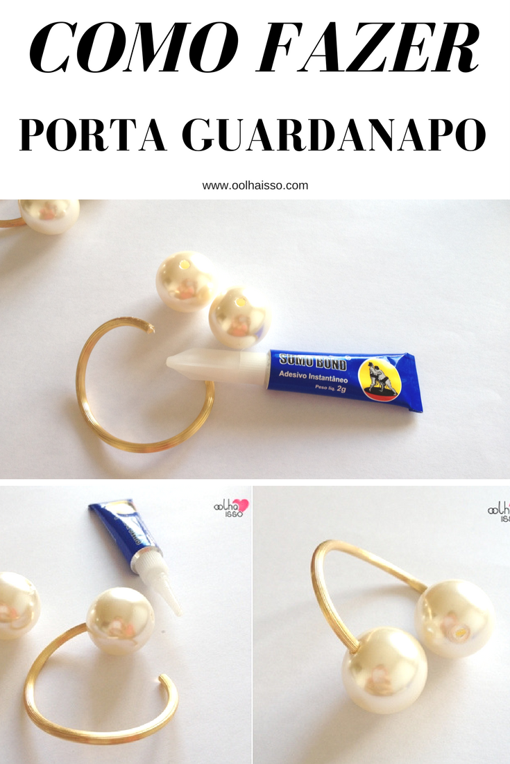 como fazer porta guardanapo com perolas