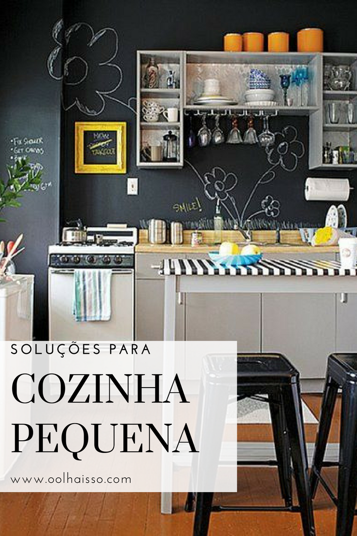 Soluções para cozinha pequena