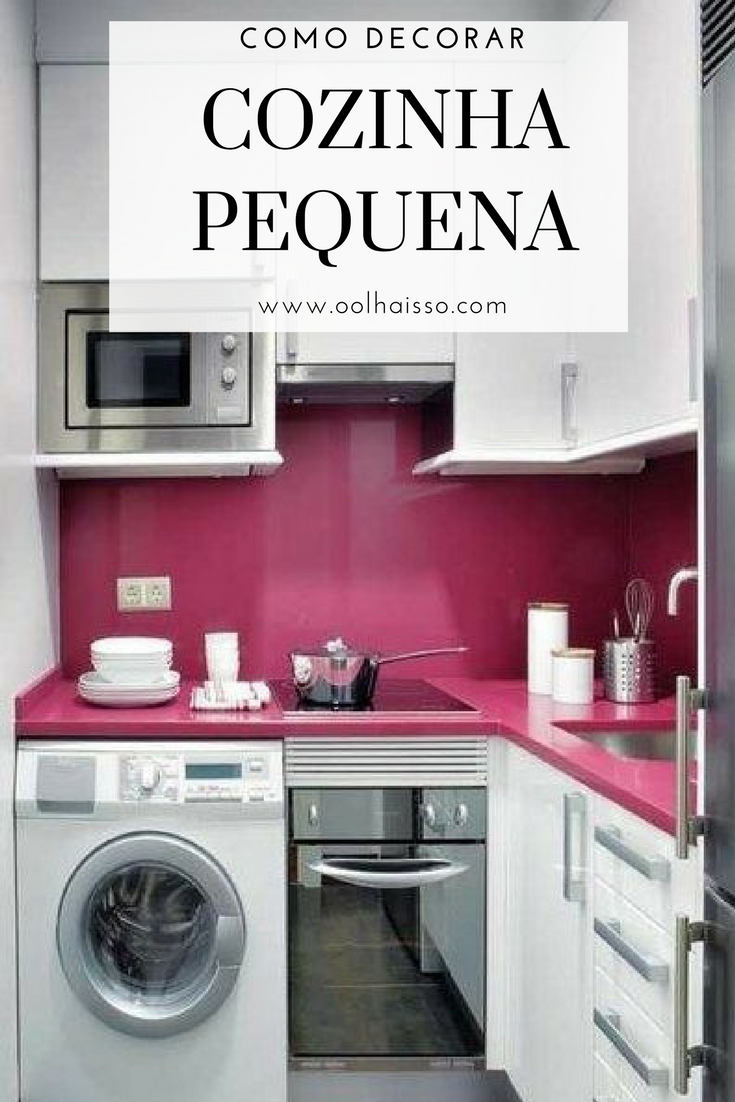 como decorar cozinha pequena