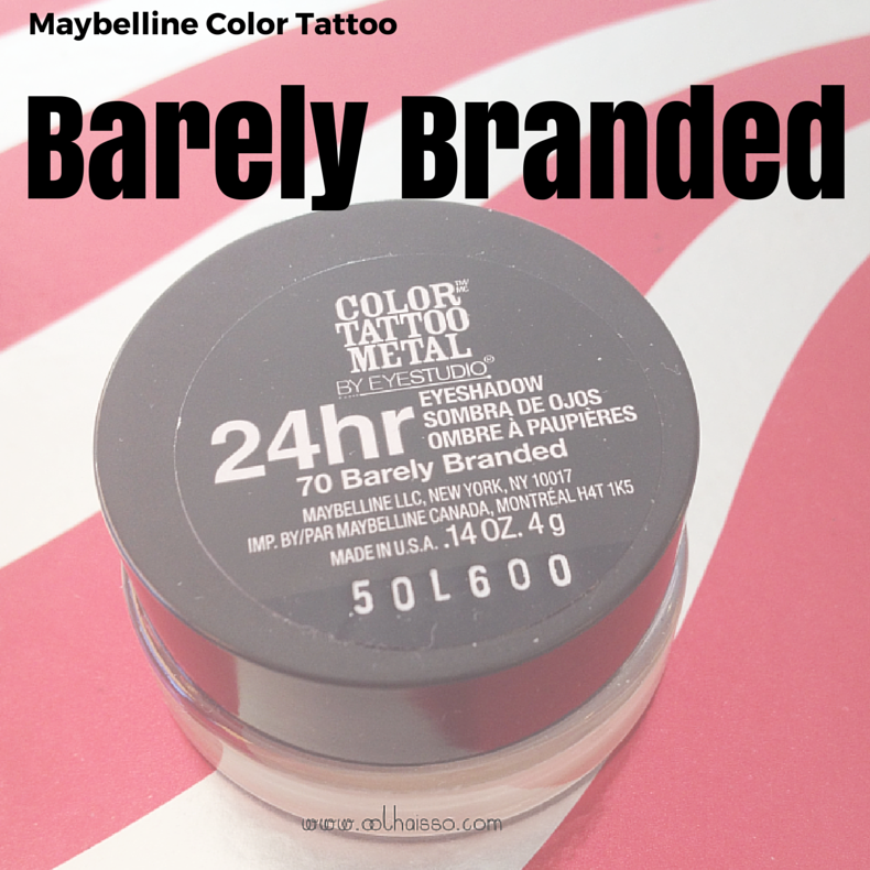 Color Tattoo Barely Branded Maybelline - blogoolhaisso