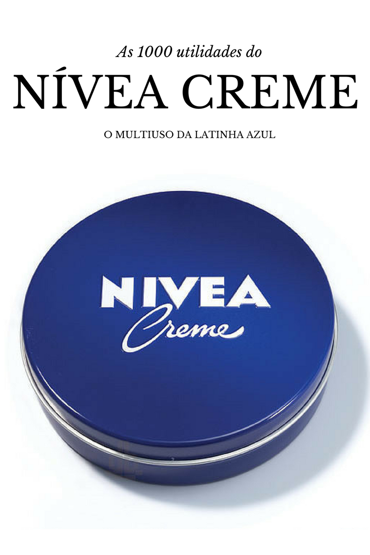 tudo sobre o nivea creme multiuso da lata azul