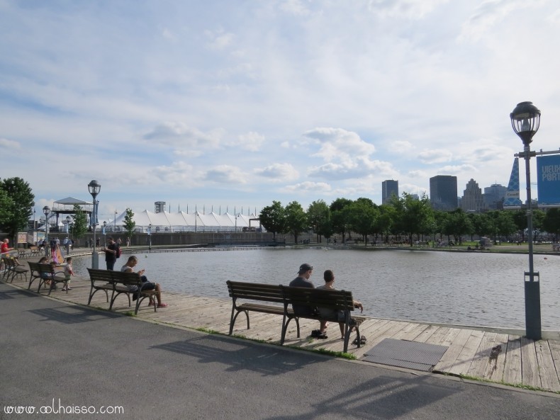 Bassin Bonsecours velho porto em montreal