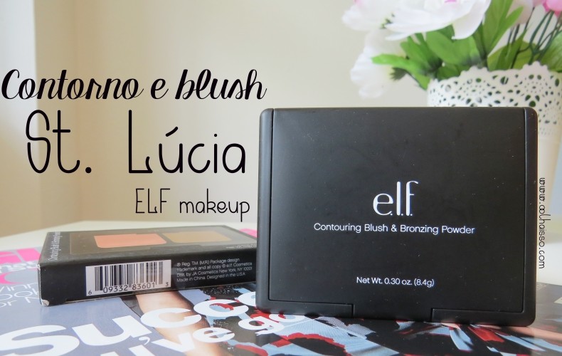 bronzer e blush St Lúcia elf