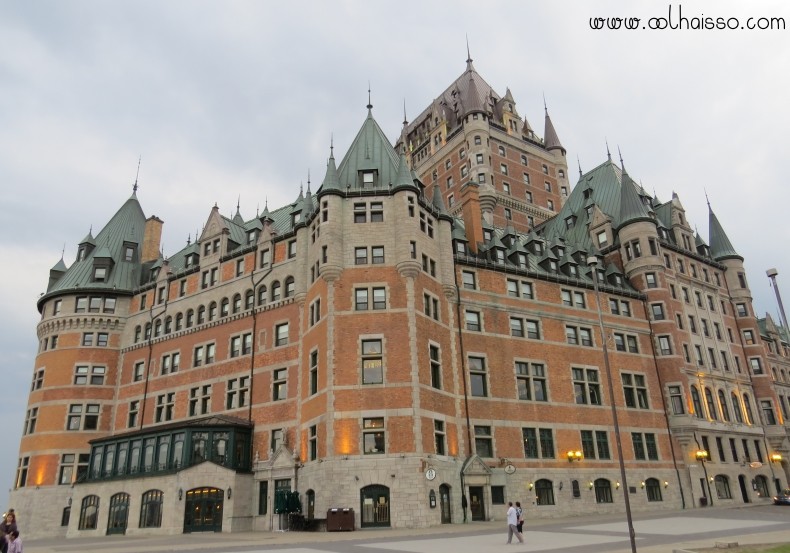 chateau frontainec ciadde do quebec