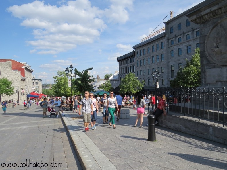 place jacques cartier velho porto em montreal