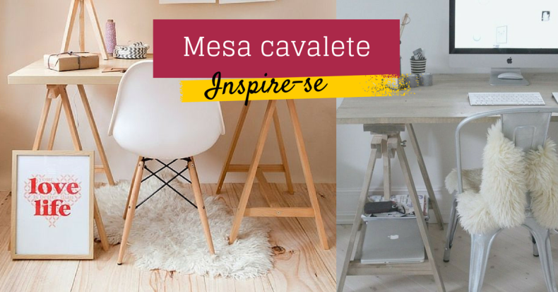 Mesa cavalete