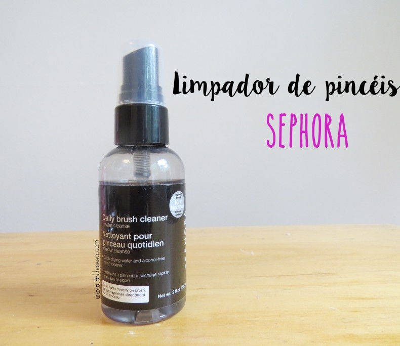 limpador de pincéis sephora - daily cleaner brush