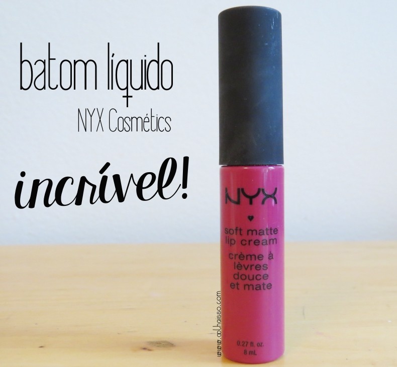 prague soft matte lip cream da nyx cosmetics resenha completa - blogoolhaisso