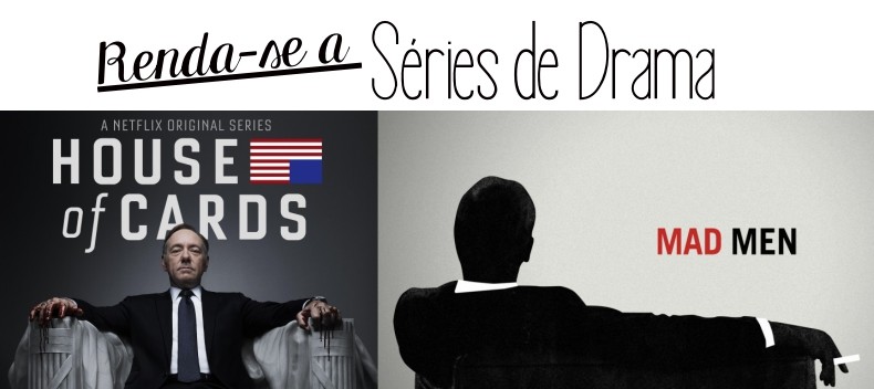 series de drama house of cards e mad men