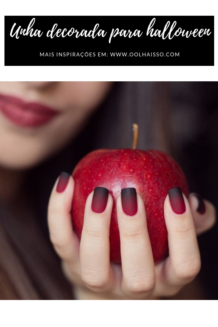 dicas de unhas decoradas para halloween