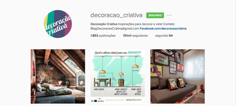 5 instagrans de decoracao decoracao_criativa
