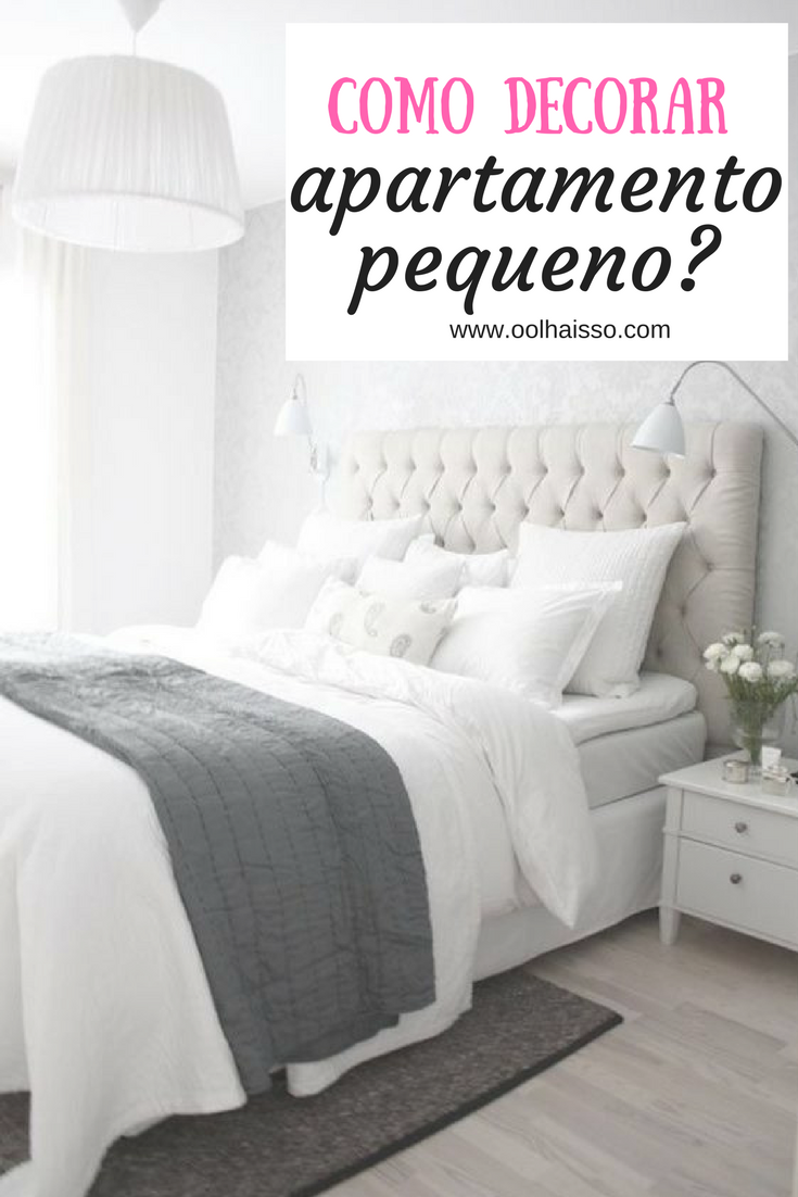 como decorar apartamento pequeno