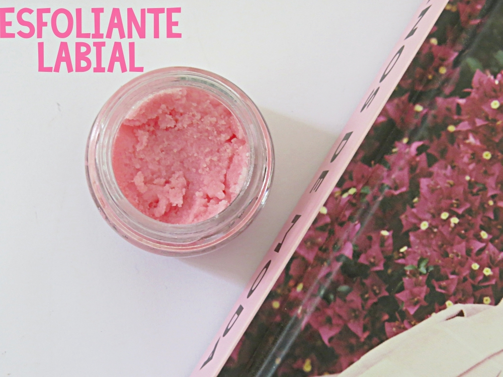 como fazer esfoliante labial