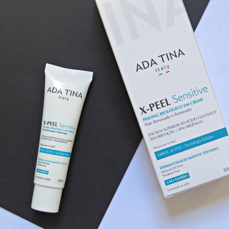 x peel sensitive adatina embalagem