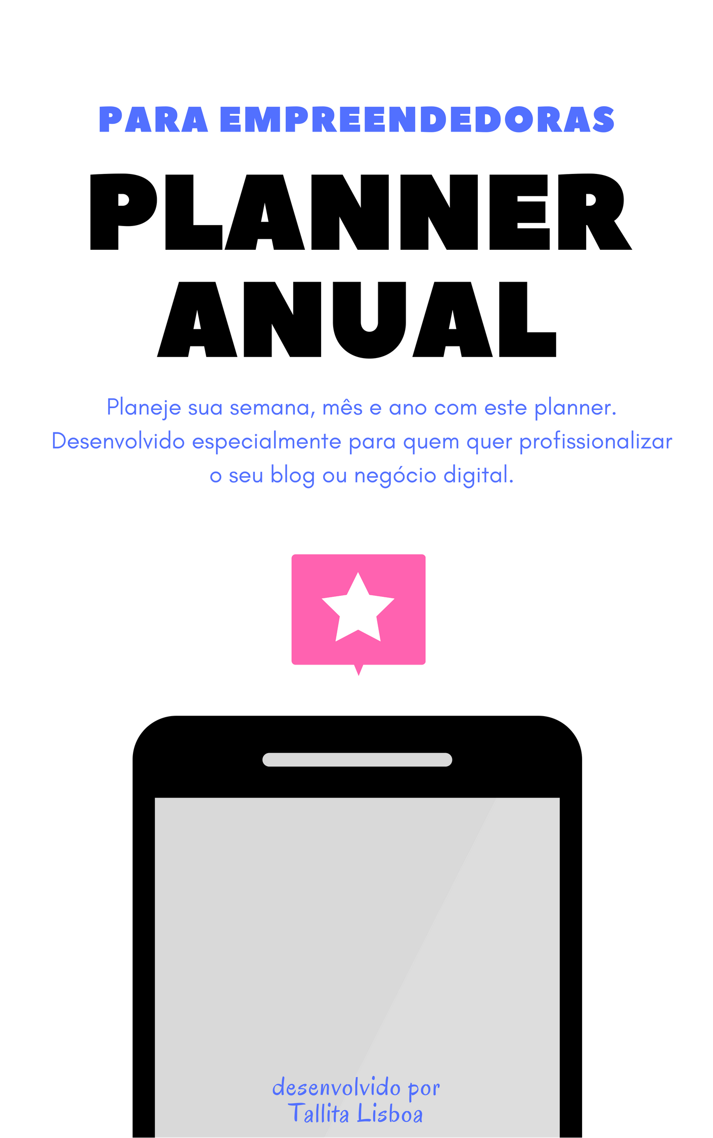 planner digital para blogueiras