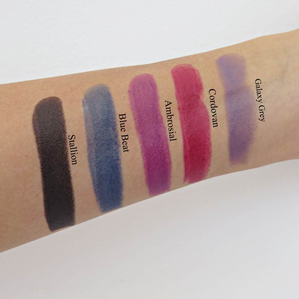 swatches batom mac liptensity