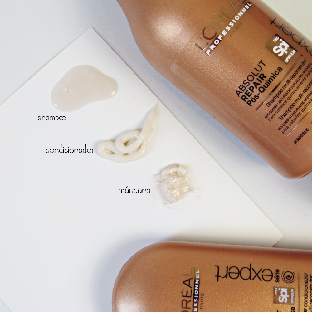 linha absolut repair loreal textura -resenha completa