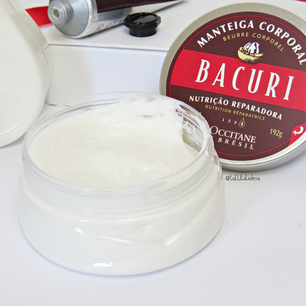 linha bacuri loccitane au bresil manteiga corporal - resenha blog oolha isso