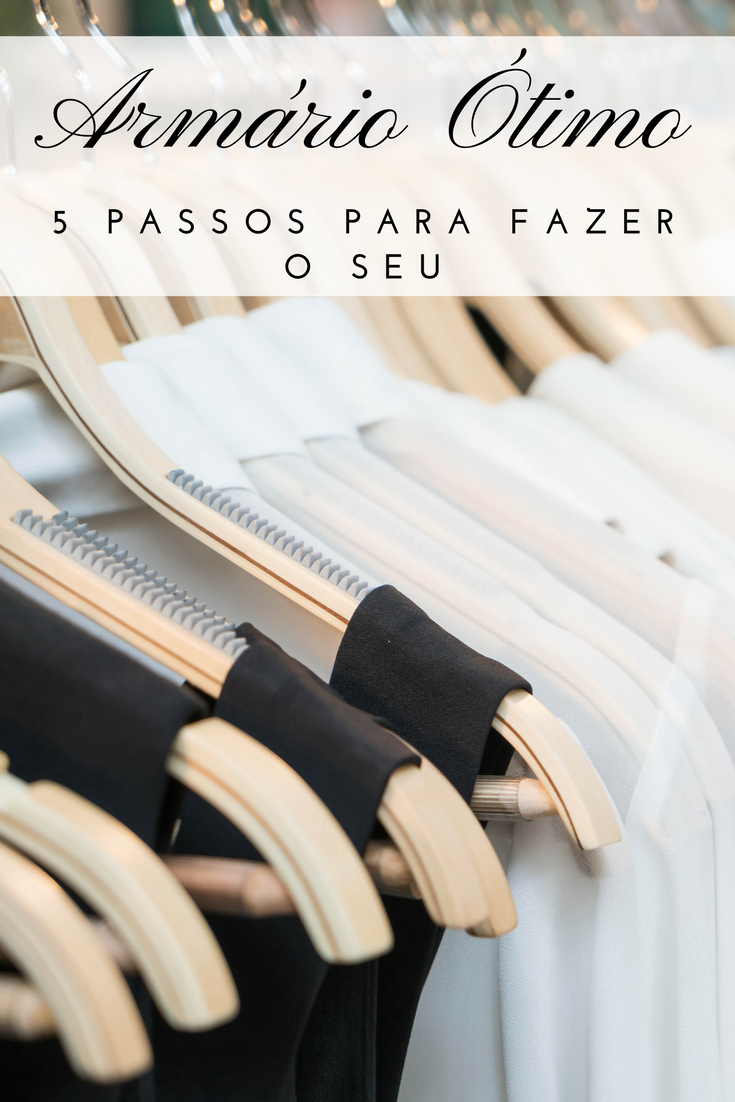 Armário Ótimo 5 passos para ter o seu