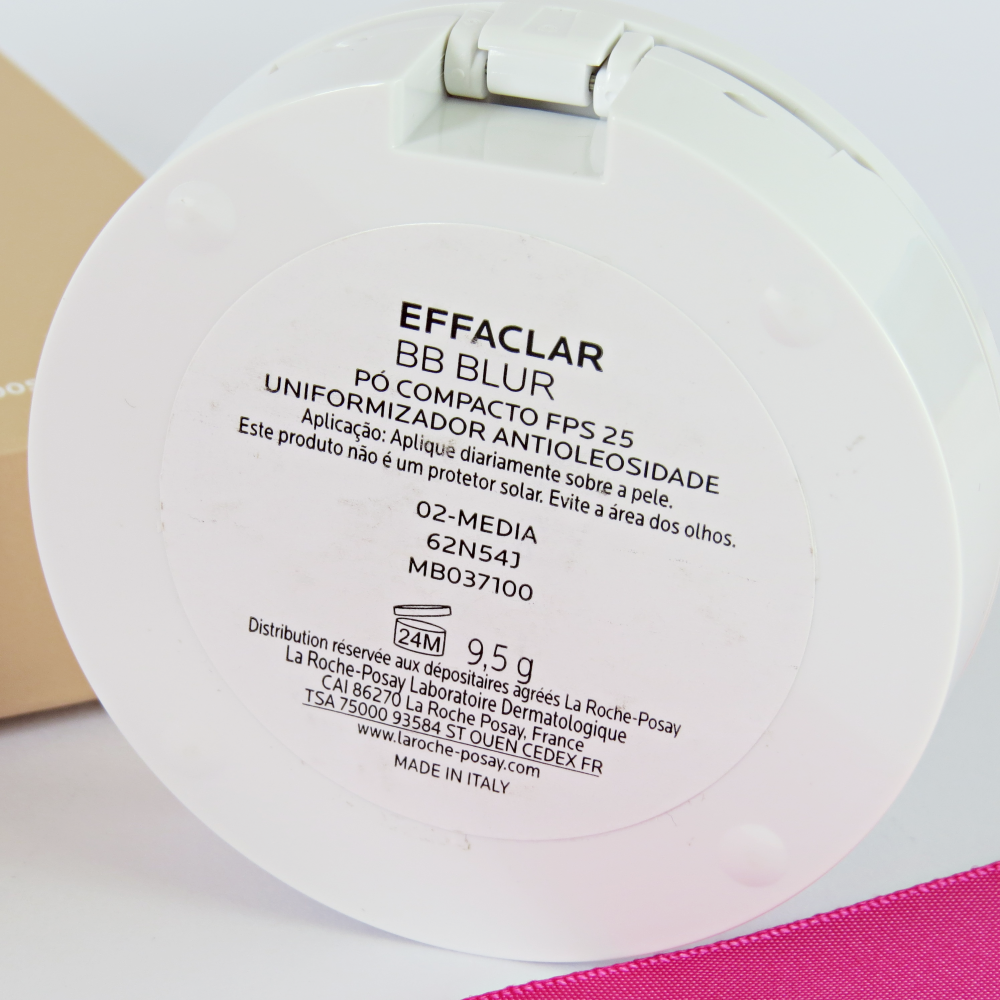 effaclar bb blur po compacto medio controle oleosidade