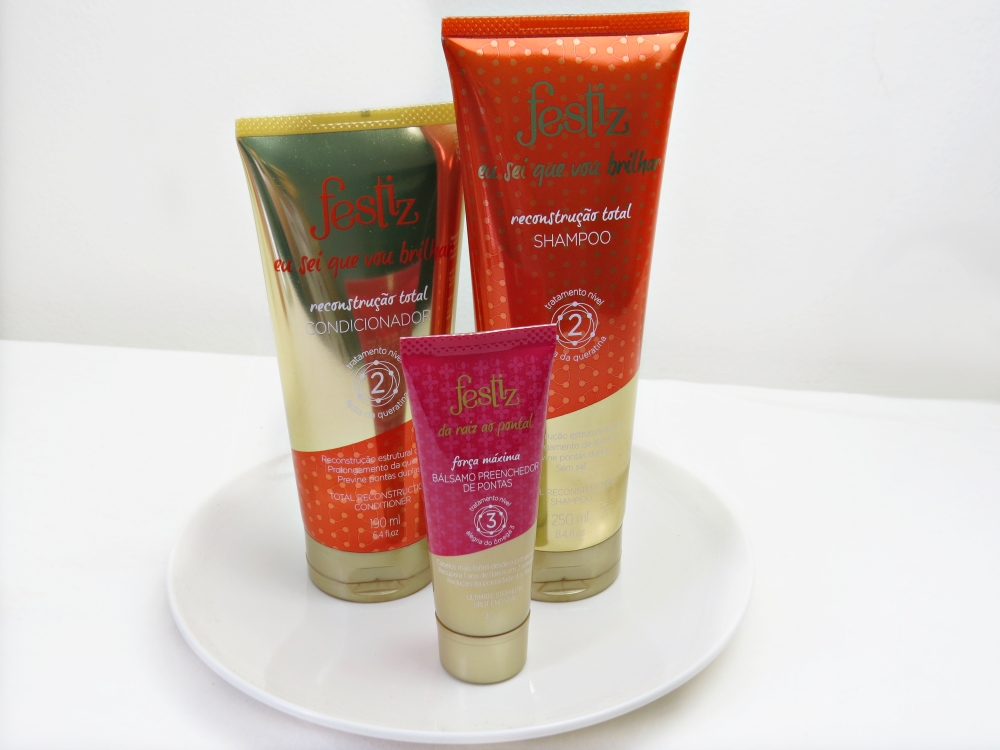 linha festiz the beauty box produtos para cabelo