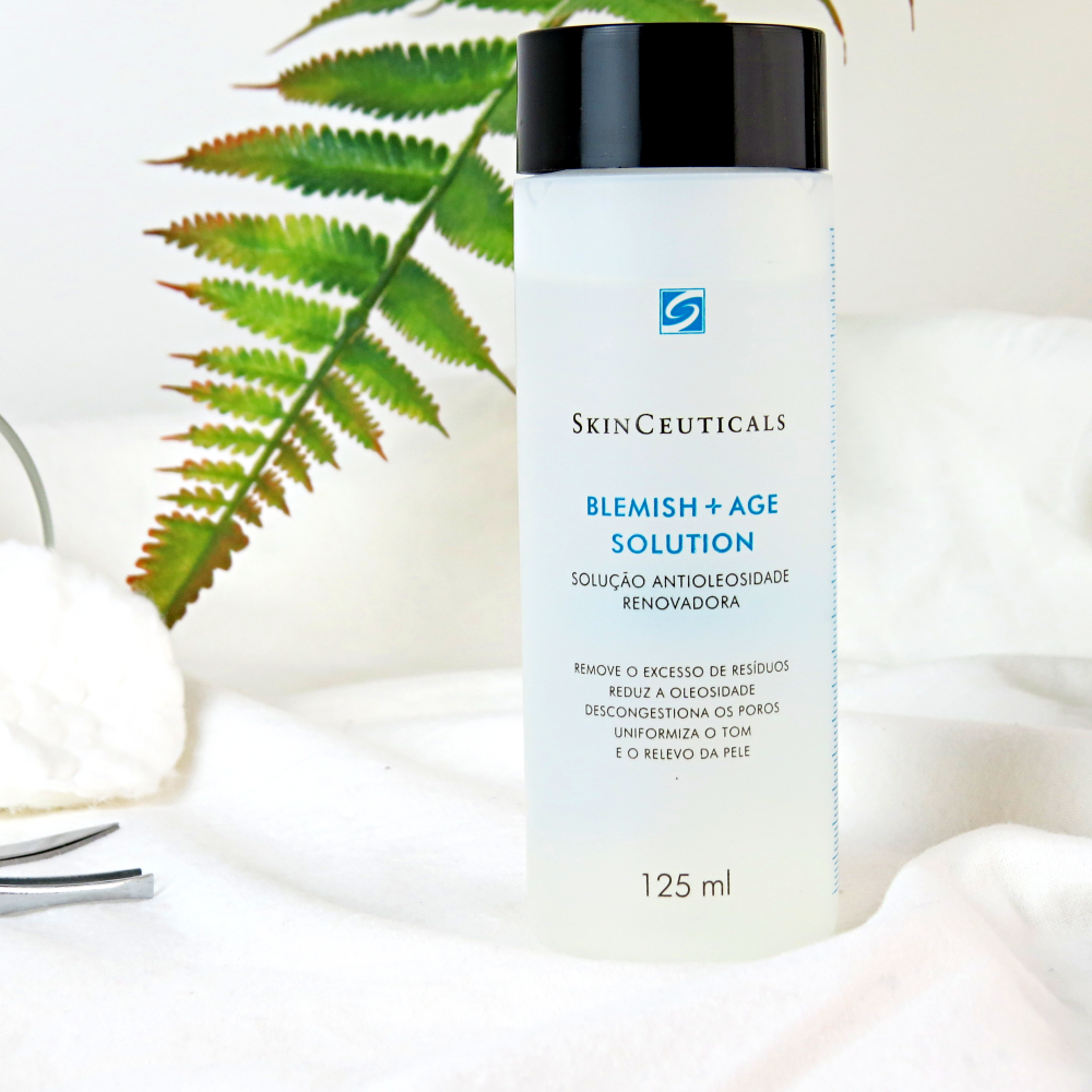 tônico para pele oleosa: blemish age solution skinceuticals