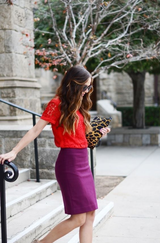 como usar ultra violet a cor 2018 look roxo e vermelho