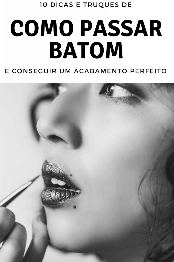 como passar batom dicas e truques