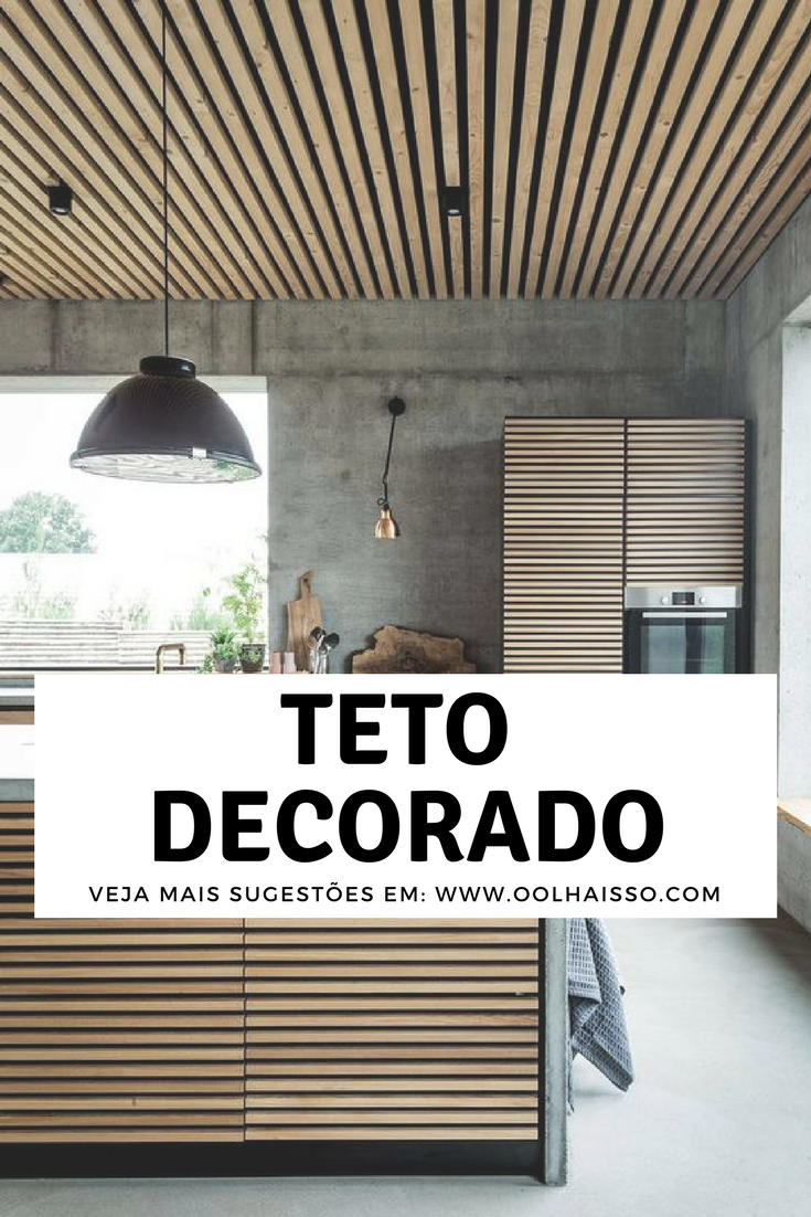 Teto decorado sugestoes de como fazer