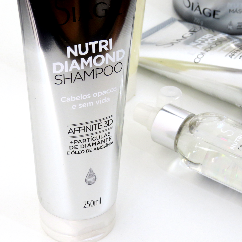 linha nutri diamond shampoo