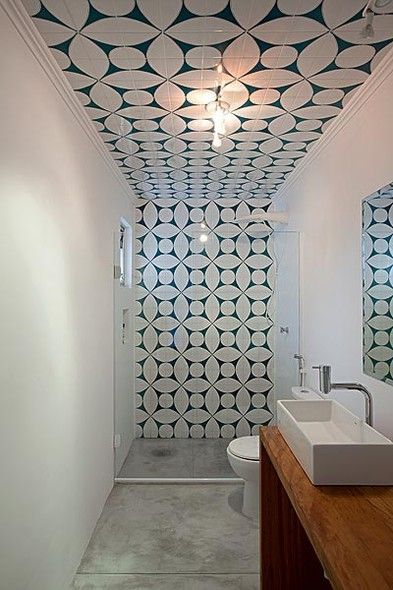 teto decorado azulejo