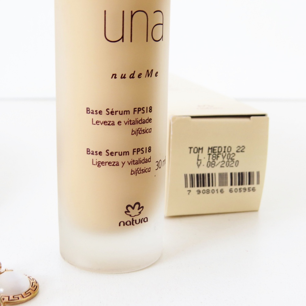 base serum natura una cor medio 22