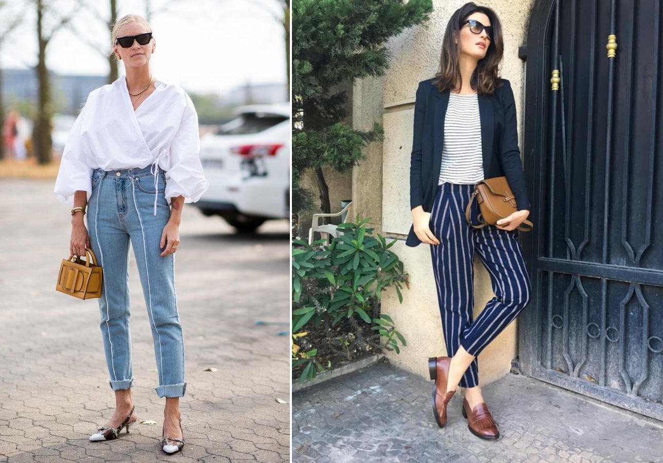 looks modernos para trabalhar - sapatos diferentes