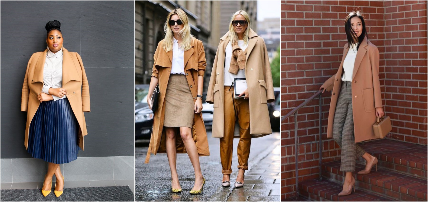 Cores para outono e inverno tendencias inverno 2019 - looks usando camel