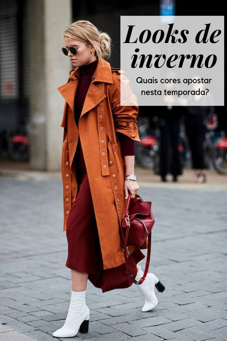 cores para outono inverno 2019 looks de inverno