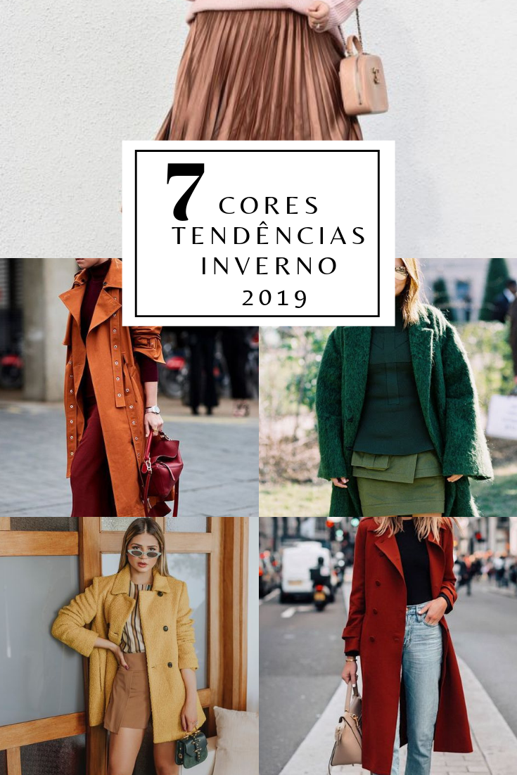 cores para outono inverno