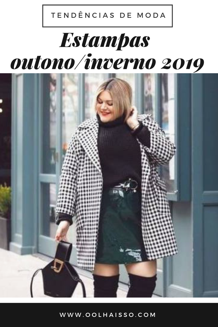 estampas para inverno 2019. tendências de outono