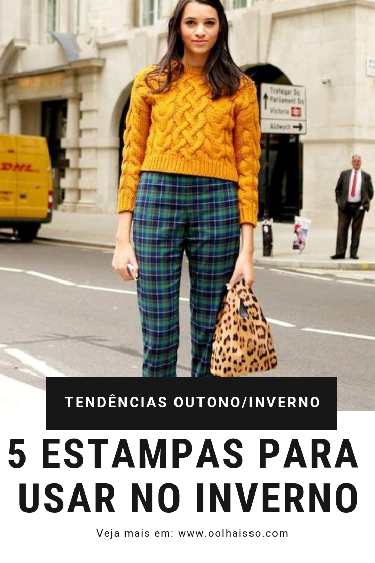 estampas para inverno 2019