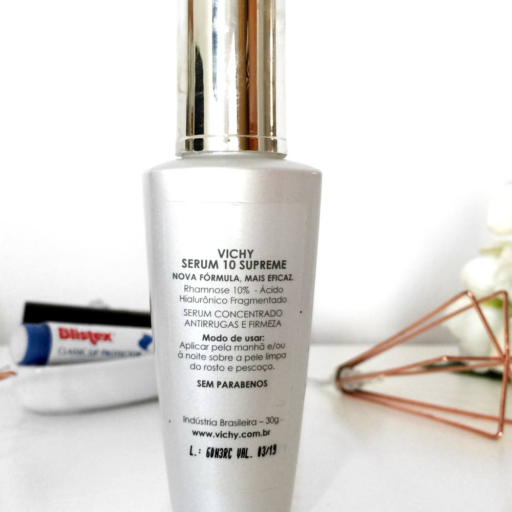 serum 10 supreme vichy resenha completa