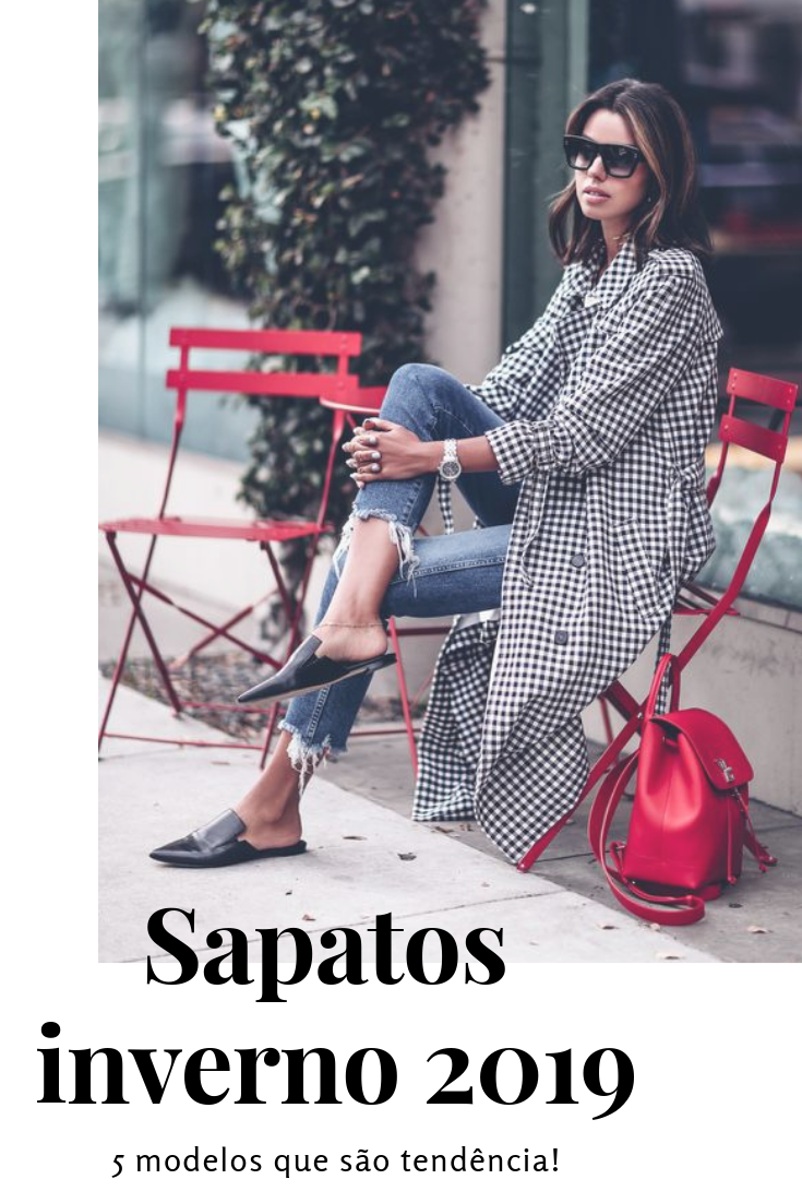 tendências sapatos inverno 2019 - mule