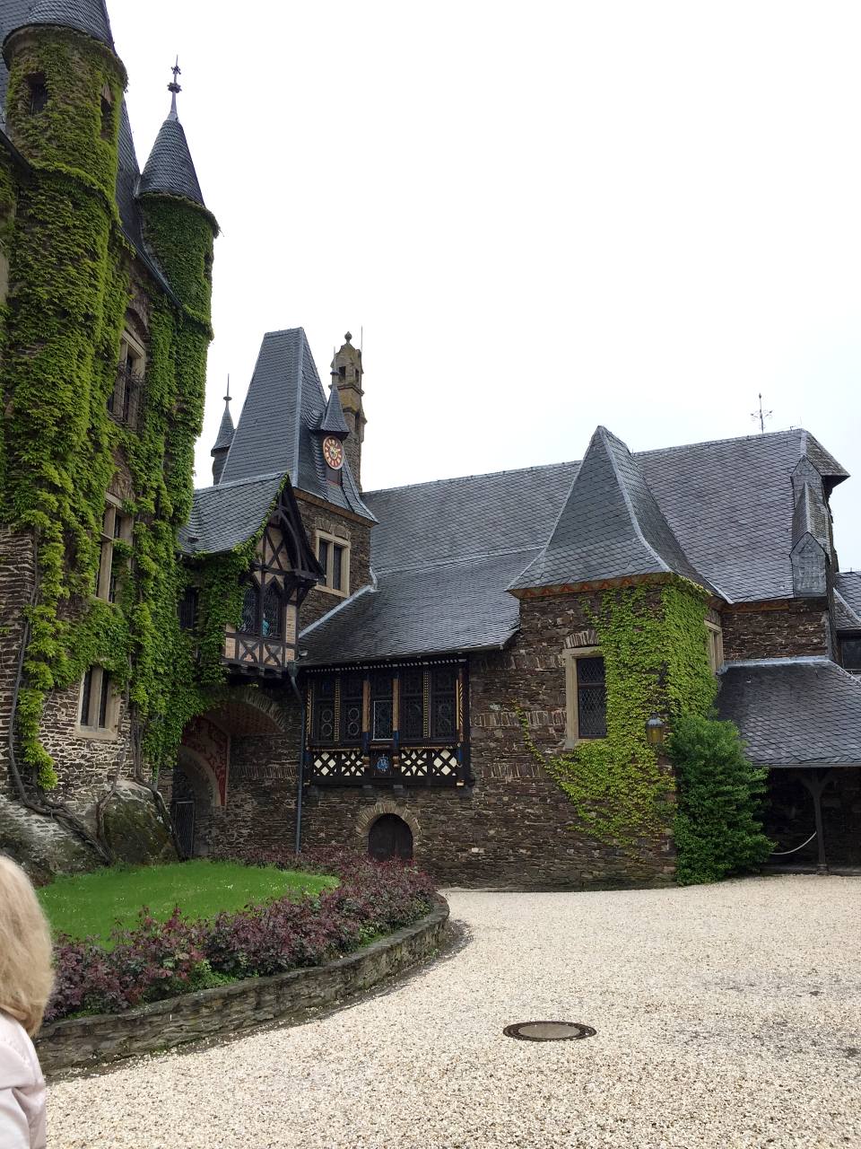 interior do castelo de cochem alemanha