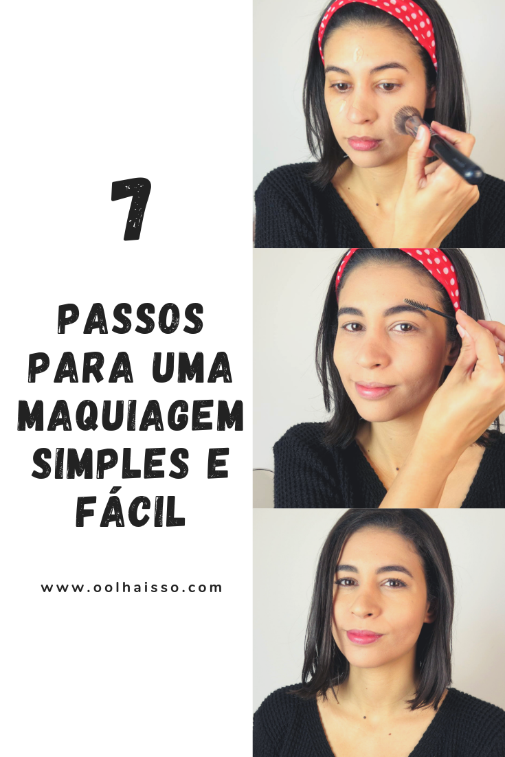 Maquiagem simples e rápida para fazer em 5 minutos