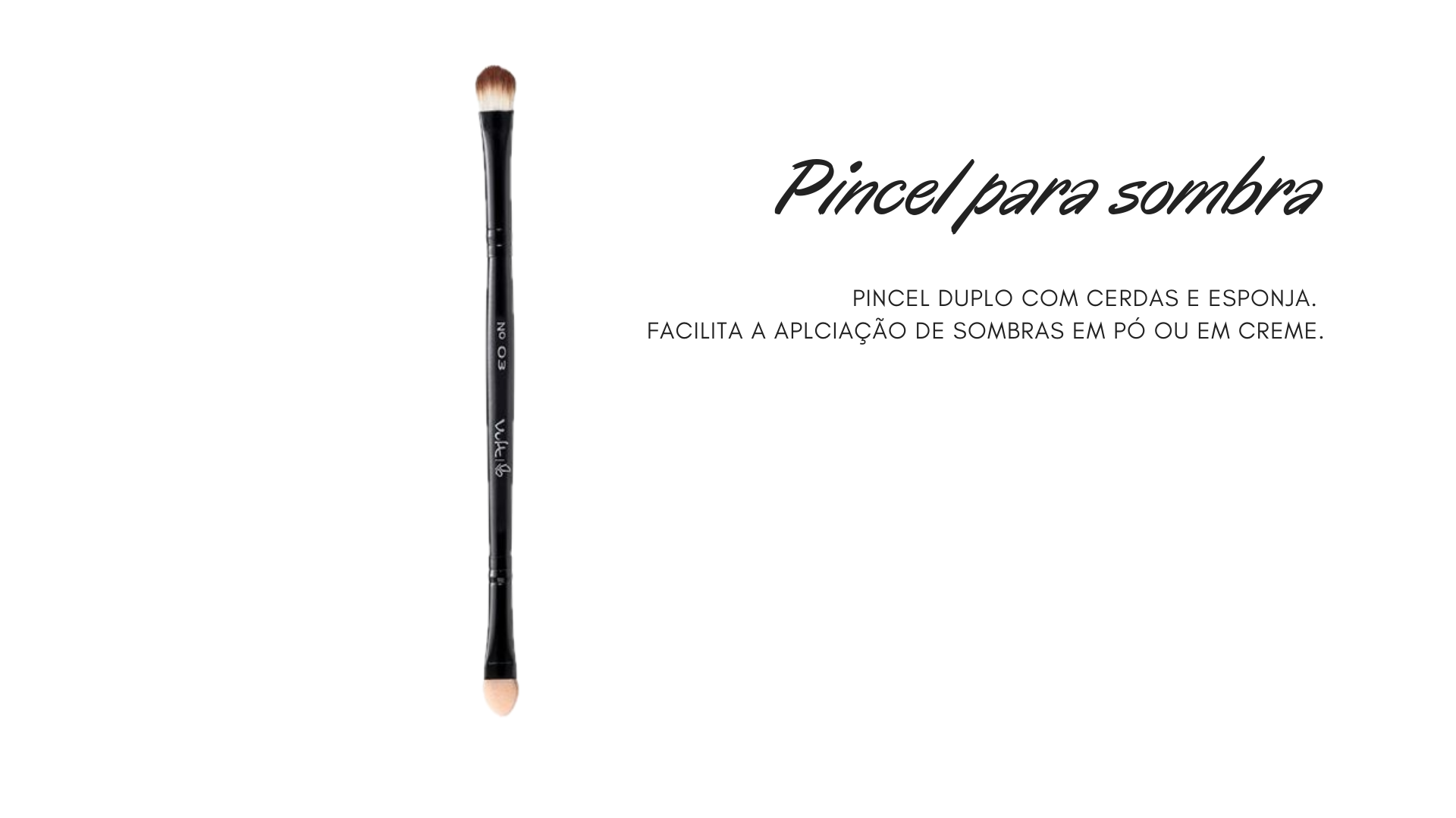 pincéis de maquiagem para sombras