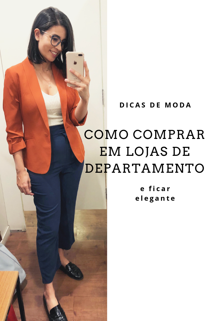 como fazer compras em lojas de departamento