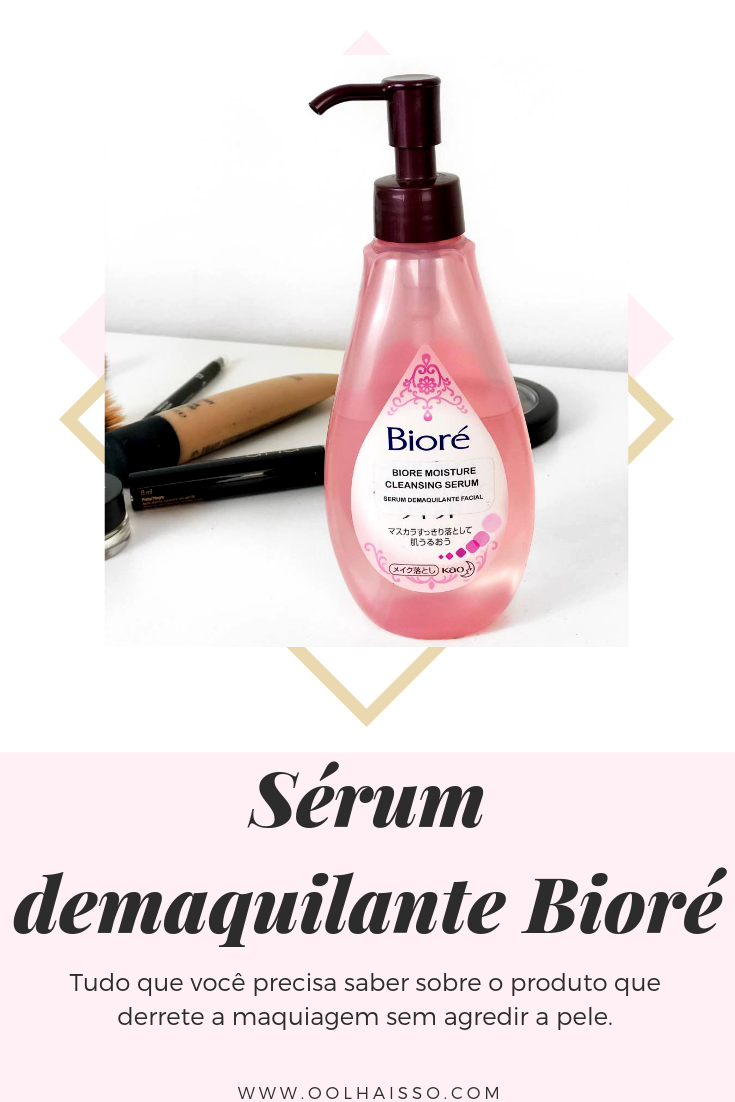 serum demaquilante bioré