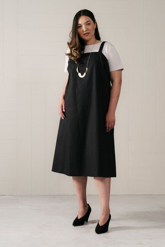 look minimalista plus size