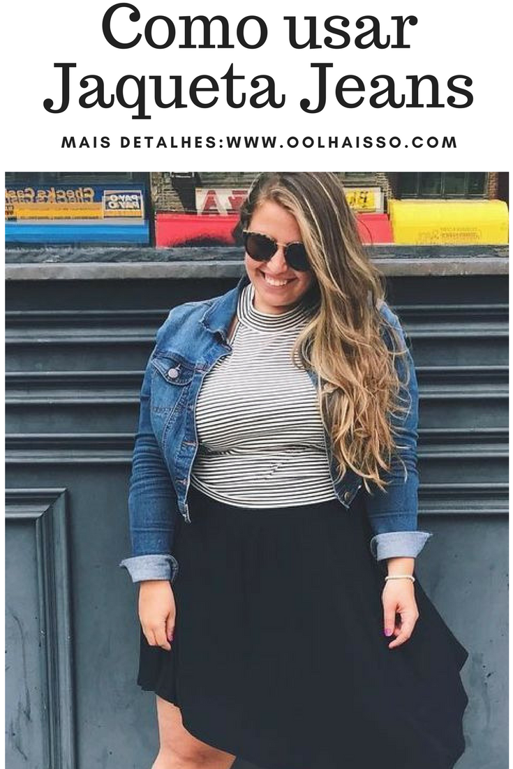 jaqueta jeans curta plus size