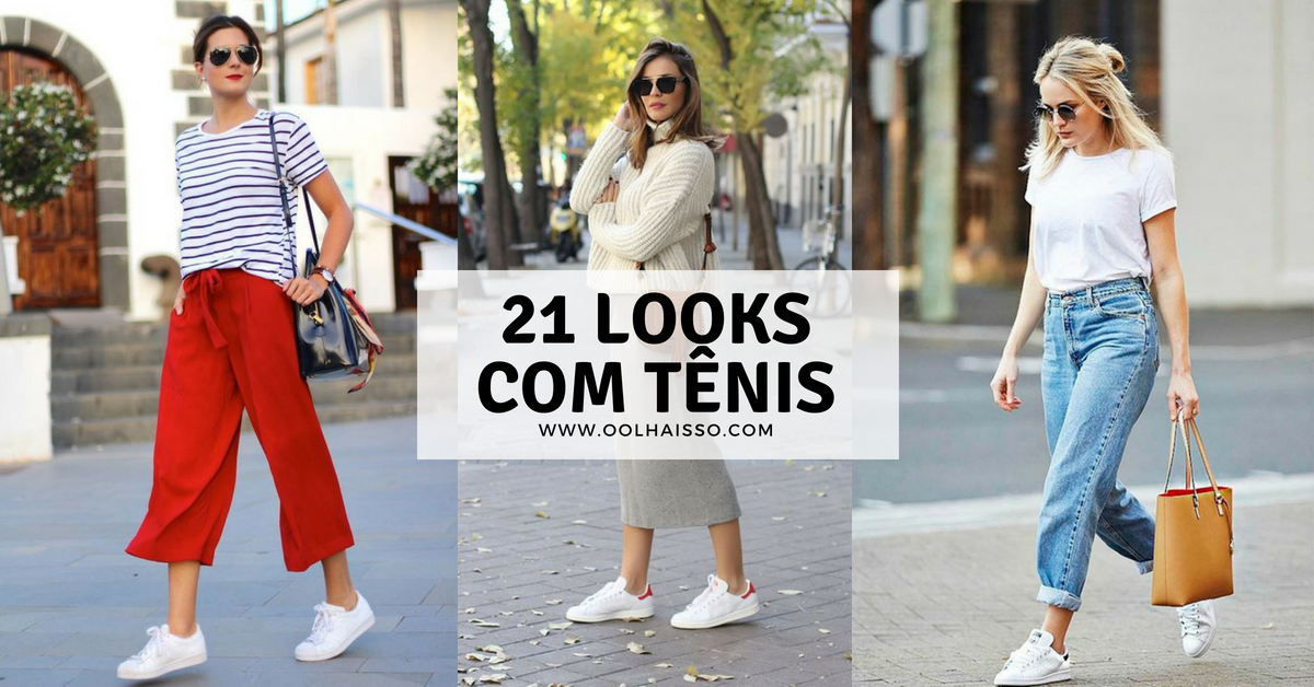 tenis flatform com calça jeans