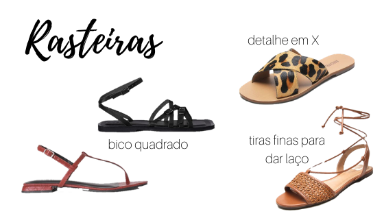 tendencias verão 2020 calçados