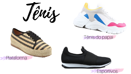 tenis primavera verao 2020
